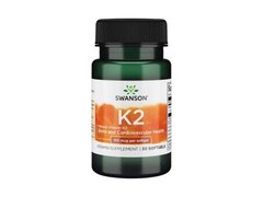 Swanson Vitamin K2 - Natural, 100mcg - 30 Capsule